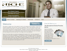 Tablet Screenshot of nichepracticeseminars.com